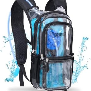 Sojourner Hydration Pack, Hydration Backpack – Water Backpack with 2l Hydration Bladder, Festival Essential – Rave Hydration Pack Hydropack Hydro for Hiking, Running, Biking, Festival Gear